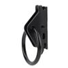10PCS E Track O Rings Tie Down Anchors Heavy Duty Steel Secure Cargo in Trailers Trucks Working Load Limit 2500lbs Black