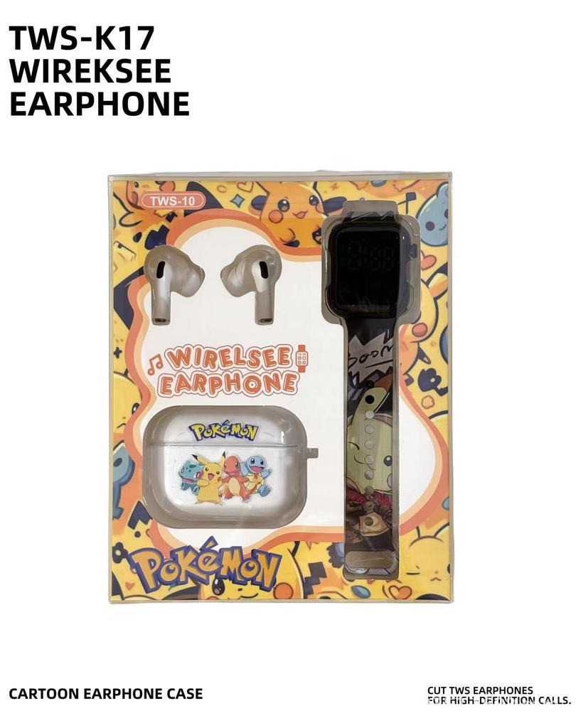 2025 Sanrio Noise-Cancelling Cartoon Wireless Earbuds - Cute Bluetooth Headphones