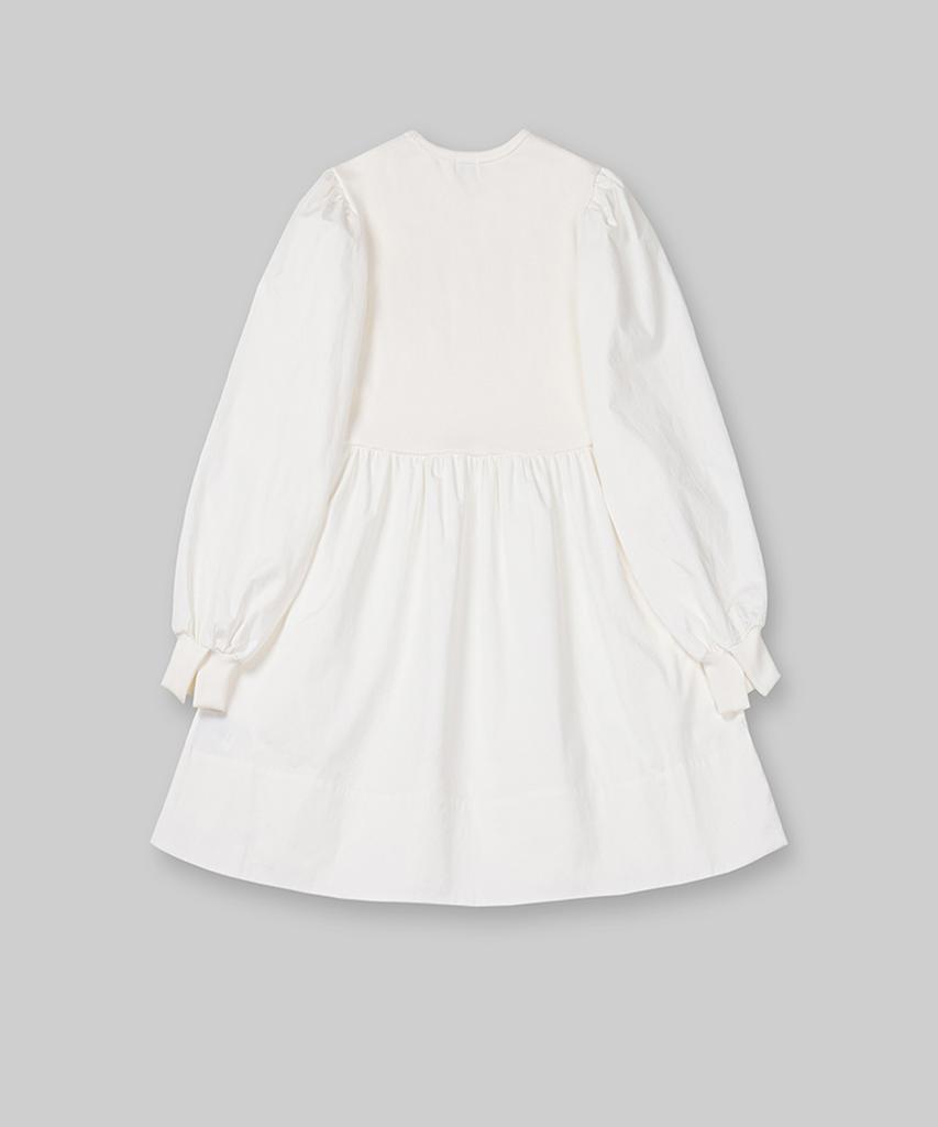 Reve Hearted Verse Dress - Ivory