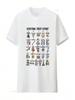 Occupational Therapy Alphabet OT Therapist Teacher Assistant T Shirt White Vintage Washed Graphic Comfortable Homme Slightly