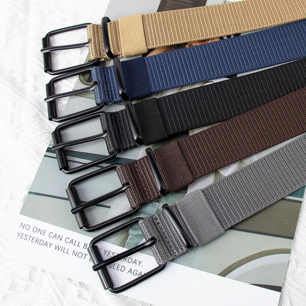 Men'S Belt Black Pin Buckle Belt Men'S Premium Belt Men'S Trendy Men