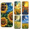 Brillante Sonnenblumen Silikonhülle Für Samsung Galaxy S 25,24,23,22,21,20 Plus Ultra 5G Lite Stoßfeste Hülle