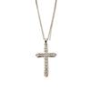 Zircon Cross Diamond Pendant Necklace - Luxury High-End Accessory