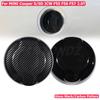 Car Fuel Tank Cover Decoration Sticker For MINI Cooper S/SD JCW F55 F56 F57 2.0T Auto-Styling Gloss Black/Carbon Pattern