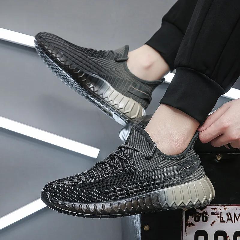 Baskets Femmes Chaussures de Sport en Mesh Respirantes Ballerines Zapatillas De Mujer Mode Lacets Ballerines Running Zapatos Printemps Automne Adulte