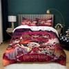 Kids Hazbin Hotel Animation Duvet Cover Set Ultra Soft Bedding Set Lightweight Quilt Cover All-Season 3-Pcs For KidsAdults