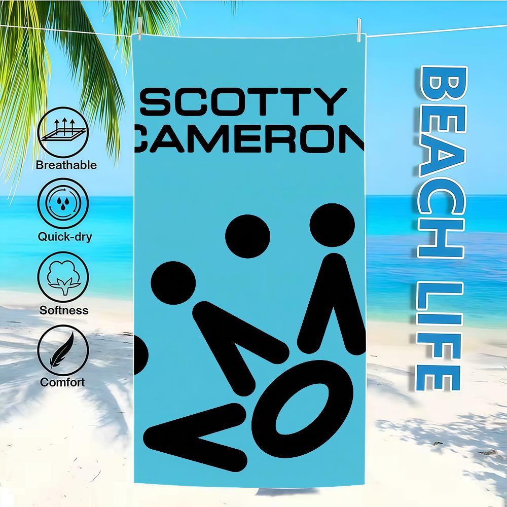 Towel Textile Bathrobe Beach C-CameronS-ES Quick-Drying Lightweight Portable Luxury Camping S-ScottyS-ES Swim Pool Travel