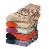 5/10 Pairs Comfortable Casual and Versatile Autumn Winter Thickened Warm Women's Socks Wool Socks Ethnic Style Retro Women's Thick Knit Socks