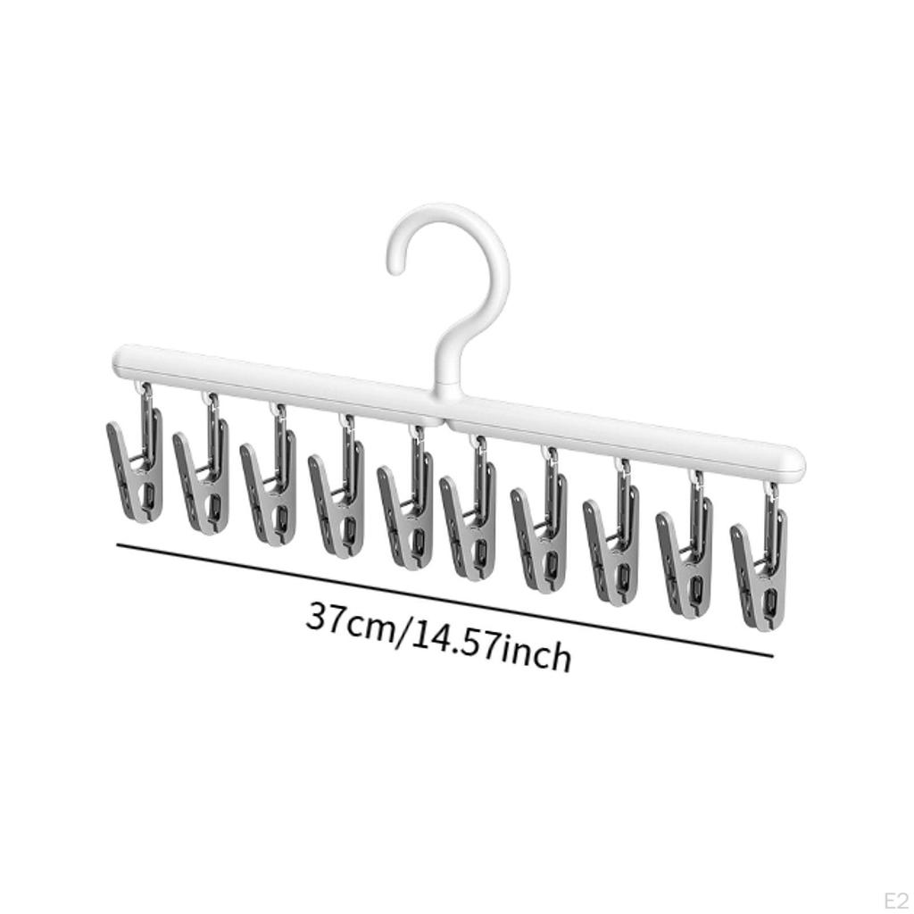 Clothes Drying Rack with Clips for Socks And Underwear Hanger