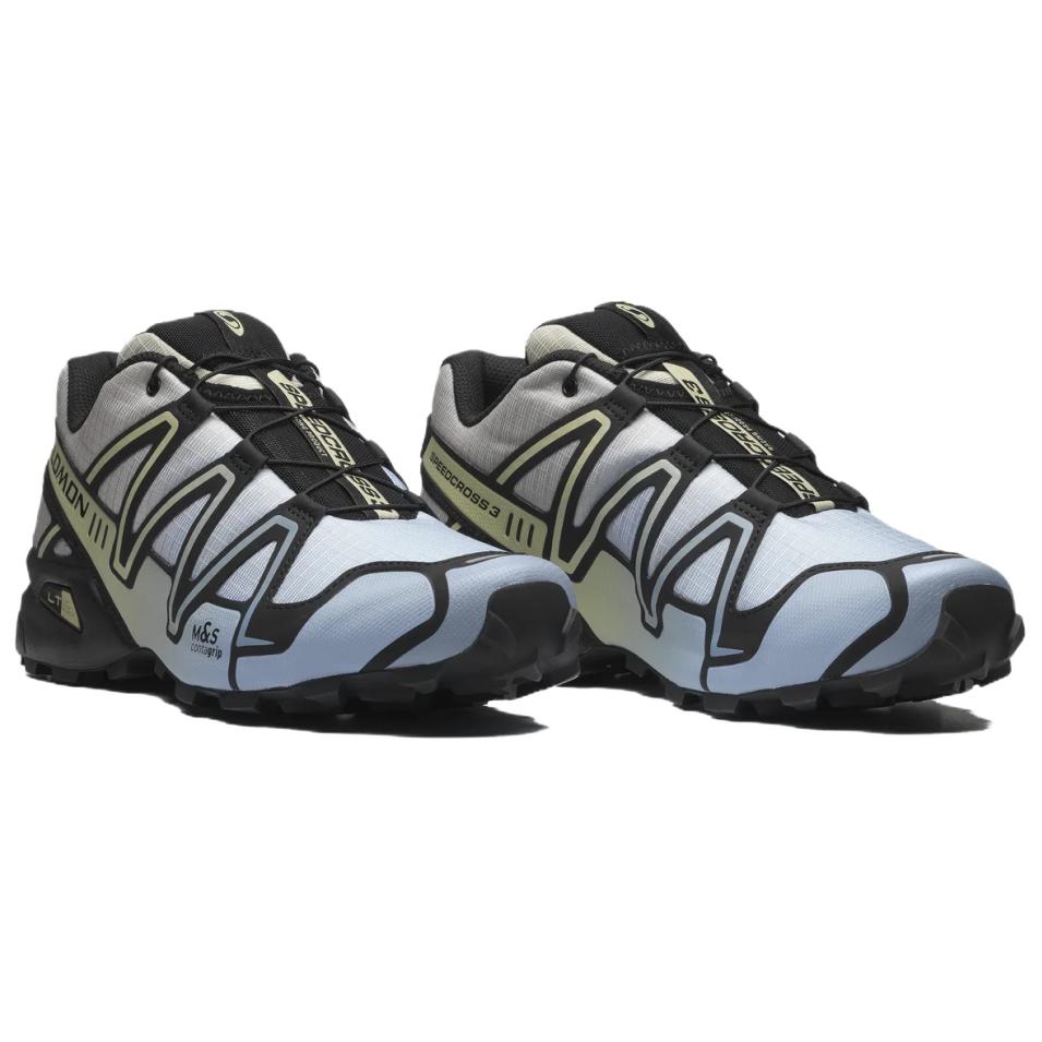 SALOMON Speedcross 3 Chromatic Comfortable Slip-Resistant Durable Low-Top Outdoor Functional Shoes Unisex Shoes Black Blue 475898