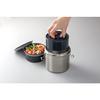 Skater Thermal/Cold Vacuum Stainless Steel Bowl Type Lunch Box DX 820ml Ultra Light Antibacterial Basic STLB3DXAG-A
