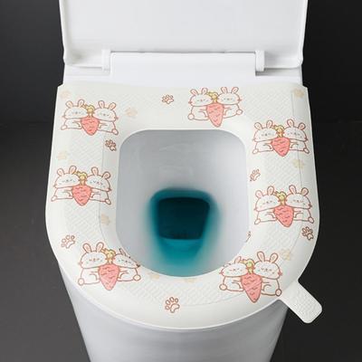 Universal EVA High Foam Toilet Seat Four Seasons Waterproof Wash-free Toilet Seat Cushion (Rabbit)