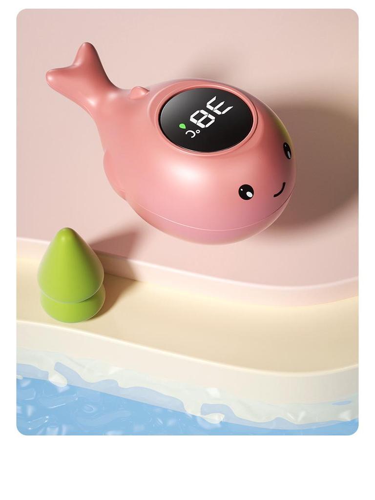 Mini Waterproof Baby Bath Thermometer: Newborn Water Temperature Tester for Household Use