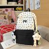 Schoolbag1011 Spring New Small Fresh and Sweet Wind Backpack Female Student Lightweight Large Capacity Travel Backpack