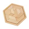 Classic Wooden Logic Puzzle Brain Teasers IQ Challenge Problem Solving Intellectual Toys for Kids Boys Girls Educational Gifts