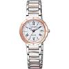 Citizen Exceed ES9334-58W Women's Eco-Drive Radio Watch, White Dial