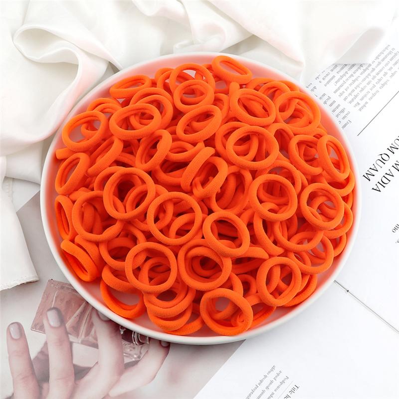 30/50/100 buc/Set Colorate Mici Elastice de Păr Fete Drăguțe Elastice de Păr cu Elasticitate Ridicată Accesorii de Păr pentru Copii Suport Coadă de Cal Bandă de Păr