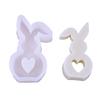 Easter Dessert Molds Easy to Use Silicone Cake Mold Cute Rabbit Shape Baking Utensil Perfect Gift for Pastry Enthusiasts