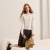 SanCai 2026 Winter Crochet Knit Long Sleeve Sweater