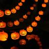 Plastic Pumpkin  LED String Lights Waterproof Pumpkin Crystal Lights  Haunted House