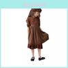 Vestito Contadino Vintage Per Bambini Con Miscela di Poliestere Adatto per Costumi di Scena ed Eventi