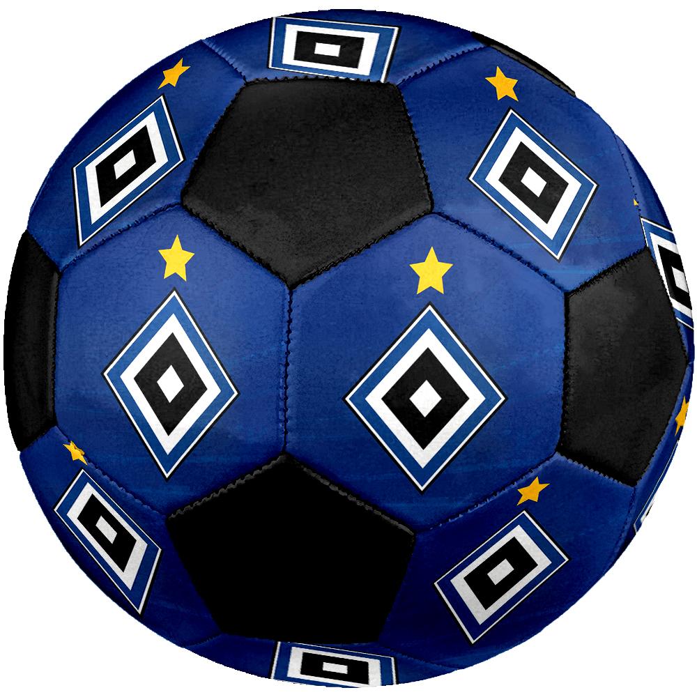 Pallone da Calcio Hamburger SV, colorato, adatto a tutte le età, cucito a macchina, materiale PVC, qualità da competizione, durevole e ad alto rimbalzo