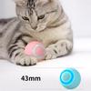 Interactive Cat Dog Toy, Electric Ball with Lights, Obstacle Sensors, Pink, 4.2cm