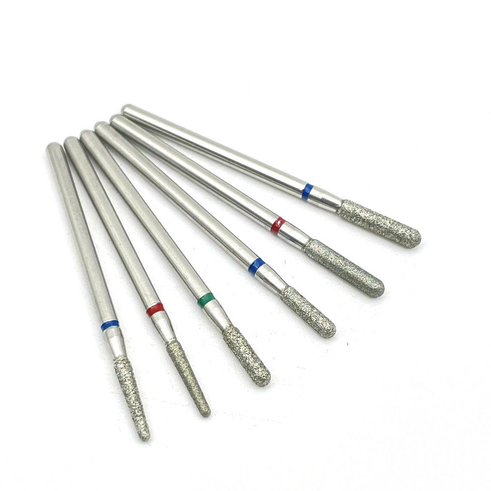 6Pcs Cutter for Manicure Carbide Diamond Nail Drill Bit Set Milling Cutters Nail Art Pedicure Tools Kit Nail Drill Bits