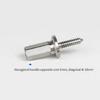 Electric Drill Milling Dowel Round Rod Auxiliary Tool Dowel Maker Jig for Wood