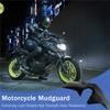 2x Motorrad Vorderrad Kotflügel Schmutzfänger Spritzschutz Abdeckung Passend für MT-07 MT07 2018- Schwarz