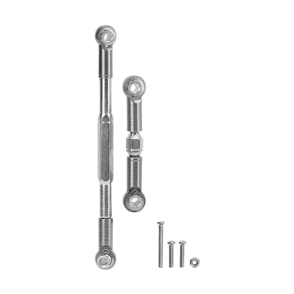 Steering Pull Rod Set for WPL RC Military Truck Upgrade Spare Parts Servo AccessoriesTi Color