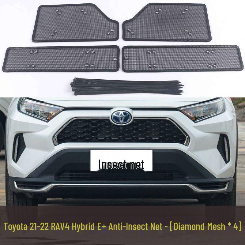 Toyota RAV4 Anti-Insect Radiator Protection Net Cover Against Pollen, Catkins, and Dust