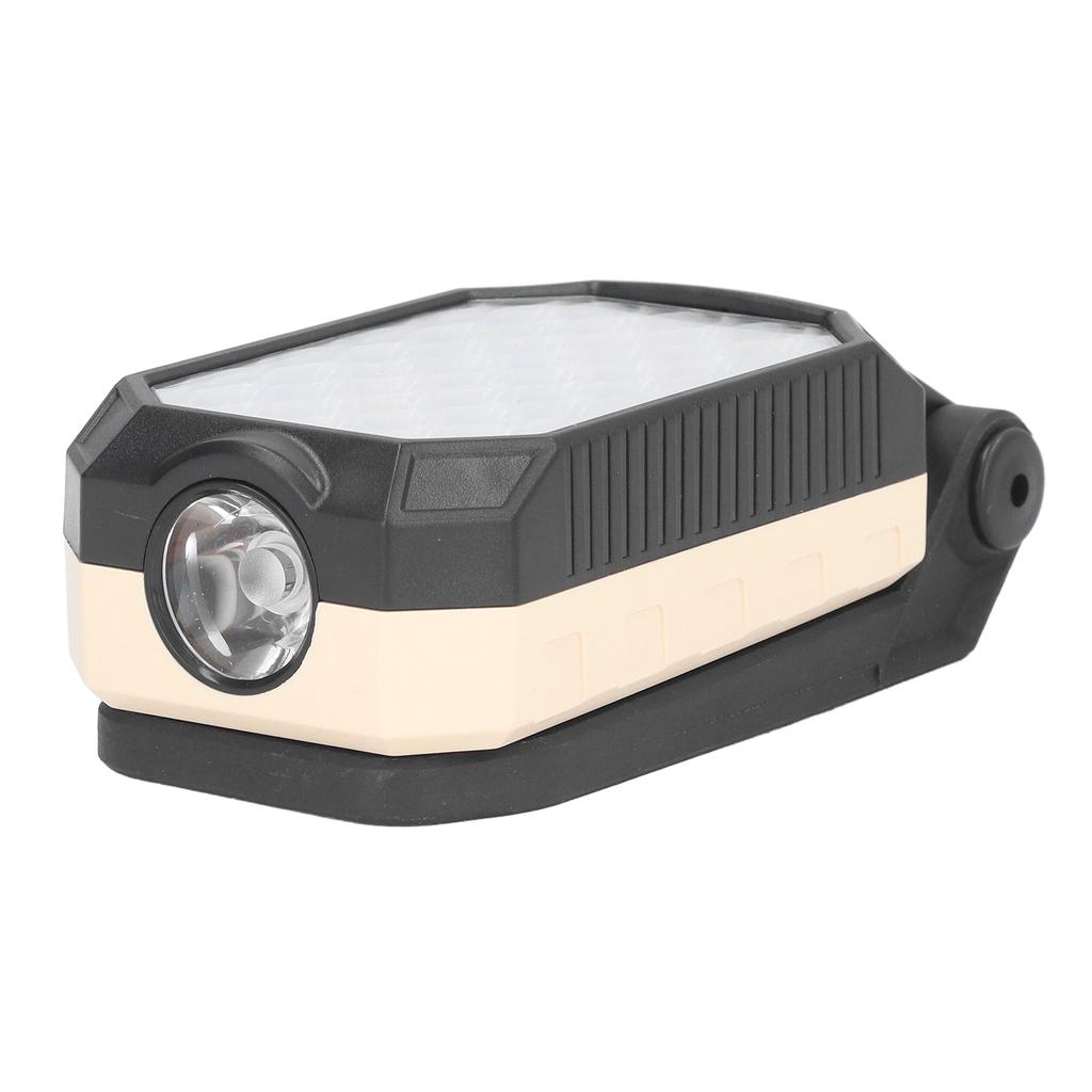 Rechargeable LED Flashlight COB Magnetic Work Light Adjustable Magnet Camping Lantern