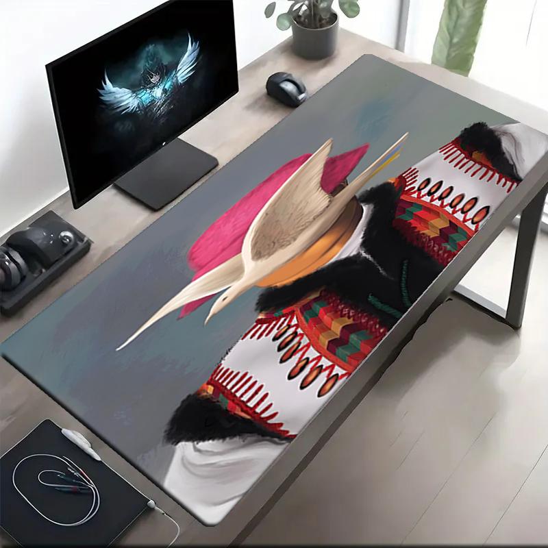 Kalush orchestra Theme Mouse Pad, Non Slip Rubber Base, Multifunctional Office & Home Decor, Perfect for Workspace Personalization.