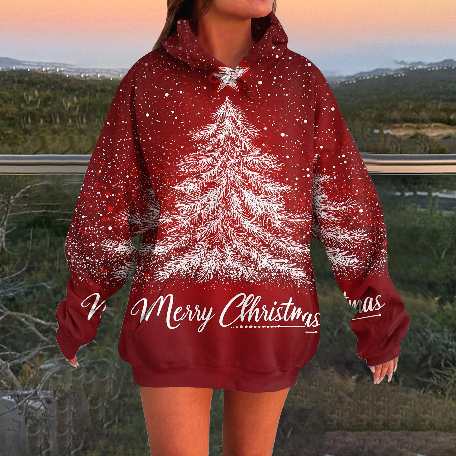 

Женские модные повседневные универсальные повседневные толстовки с круглым вырезом, топы с длинными рукавами и принтом XL