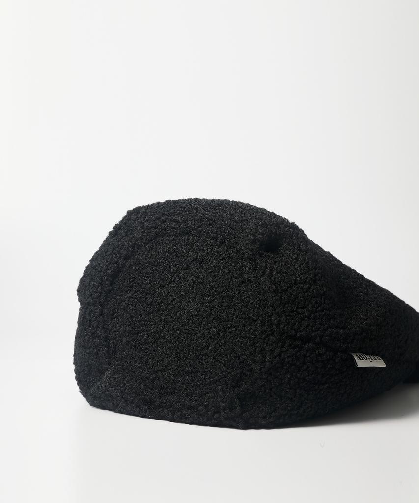 Yellowstone Wool Dumpling Wrist Bag - Black