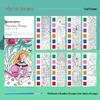 Feile Watercolor Sticky Notes & Bookmark Set: DIY Chinese Style Painting Kit for Kids