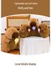 Capybara Plush Pillow Doll - Cute Large Stuffed Toy for Children