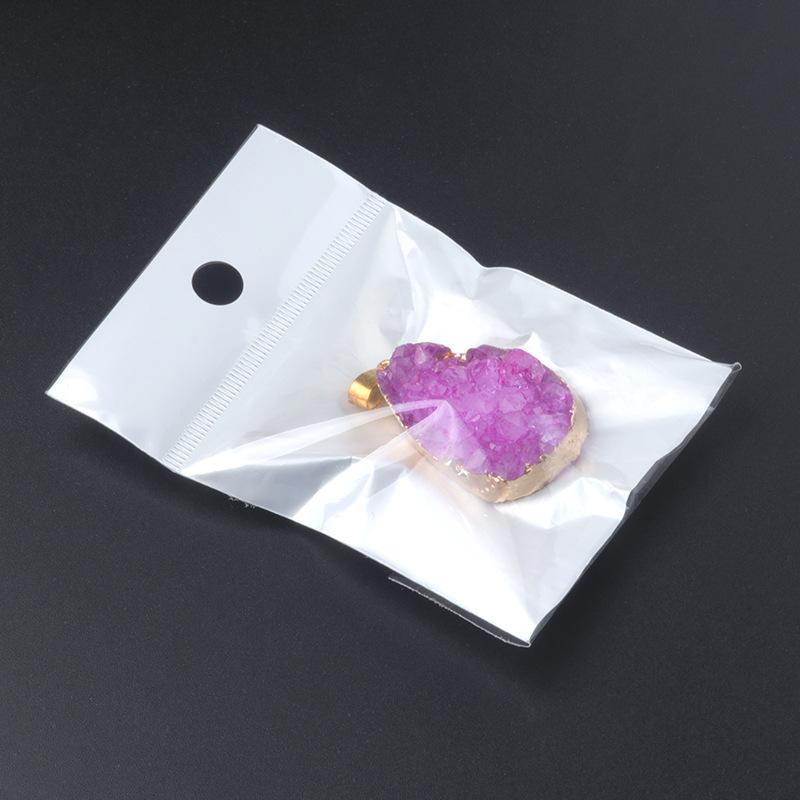 Fashion Irregular Raw Stone Crystal Necklace Healing Natural Stone Pendant Druzy Necklace Jewelry