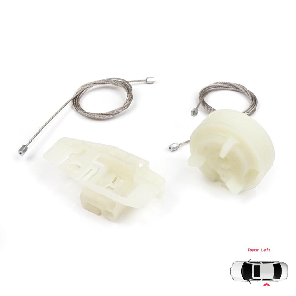 EWR499 Electric Window Regulator Repair Set Rear Left for Renault Scenic Grand Scenic MK2 JM0/1 2003-2009 4/5 Door 8200118856