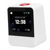 Smart Alarm Clock with Bluetooth Speaker AI Voice Control Lyrics Display Multifunctional Desk Alarm Clock for Bedroom
