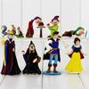 8 Stück DSN Schneewittchen und die sieben Zwerge Figuren Spielzeug Hexe Kaiser Prinz Charming Zwerg Actionfiguren Modellpuppen Geschenke