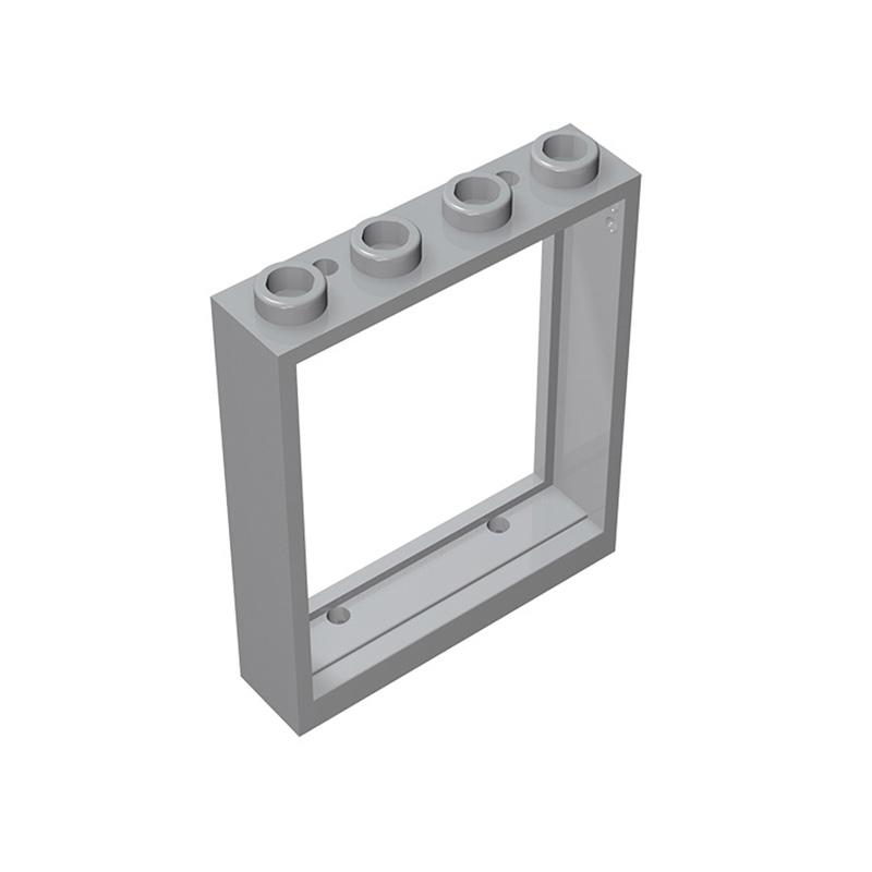 Non-Toxic Moc 10Pcs 6154 Frame 1X4X4 Lift Building Blocks Kit Door Window Assemble Particle Educational Diy Toys Children Birthday Gifts
