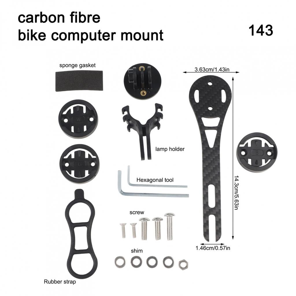 Sleek Aesthetic Functional and Lightweight Carbon Fiber Bike Holders