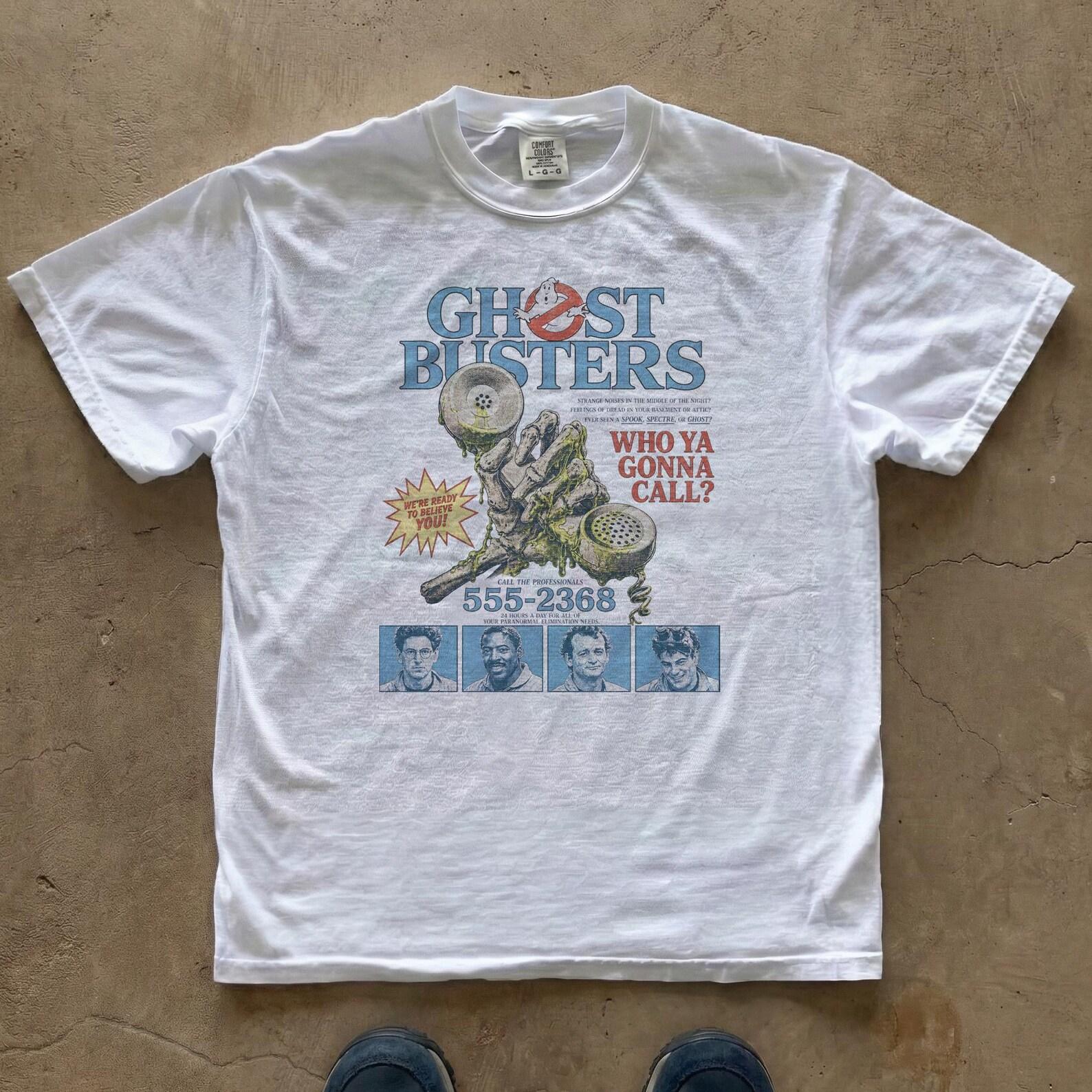 Ghostbusters Film T-Shirt | Classic Movie Artwork M