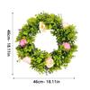 Eucalyptus Green Leaves Wreath - Spring/Summer Door & Window Hanging Decoration