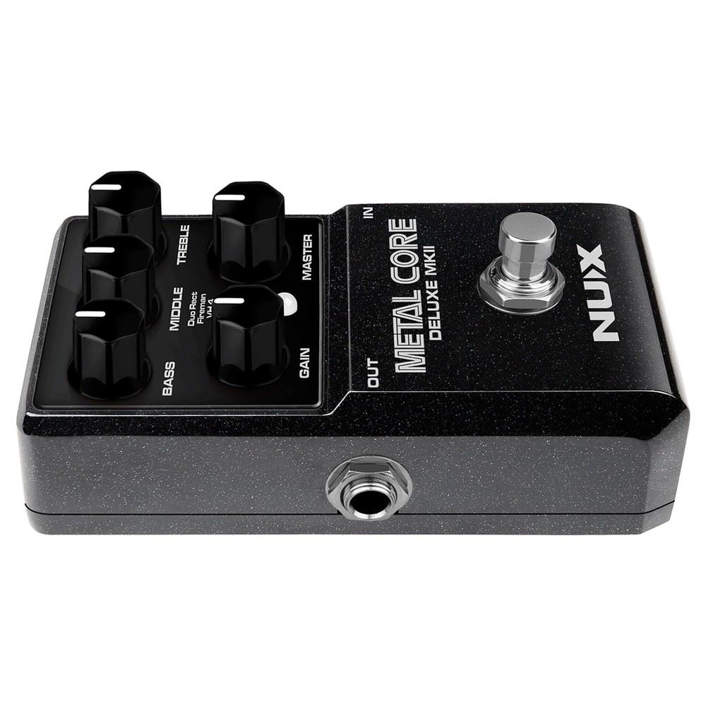 NUX Metalcore Deluxe mkII Pedal with 3 High-Gain Valve Amp Models