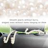 Elegant Pearl Car Seat Headrest Hook, Cute Car Seat Headrest Hanger Pearl Purse Hook Decor, Universal Auto Interior Organizer Seat Back Storage Hook