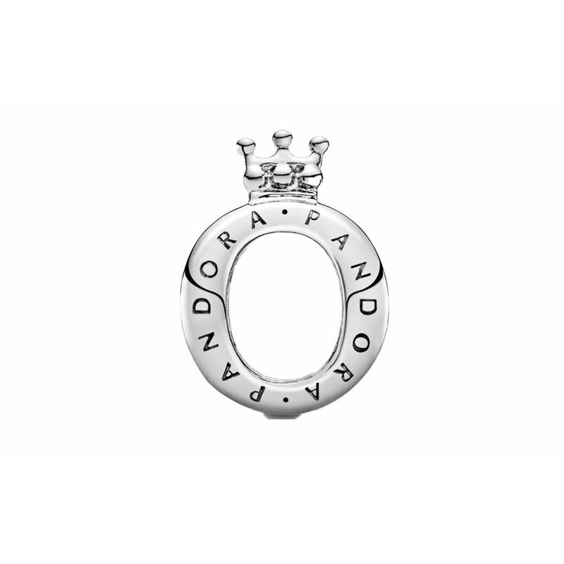 Pandora Crown "O" Logo Charm Silver 925 Silver Necklace/Pendant Women's 797401