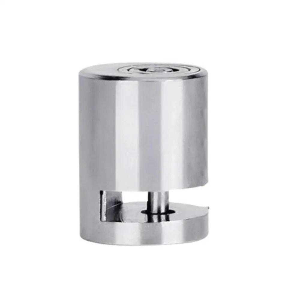 Portable Zinc Alloy Disc Brake Lock Steel Construction Anti-theft Anti Theft Lock Waterproof Wheel Lock Bicycle Protection белый